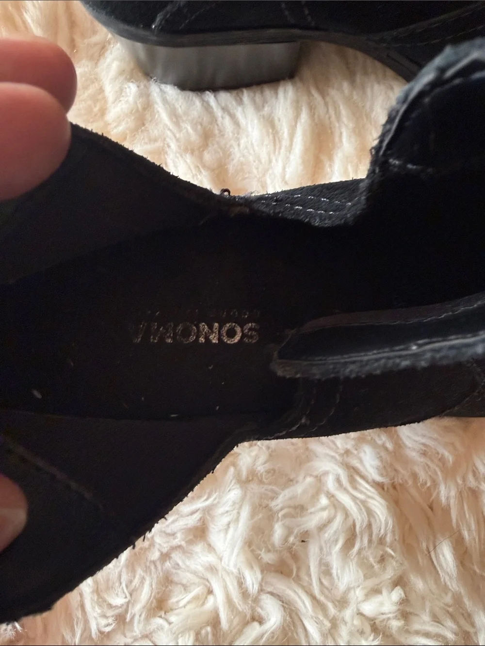 Sonoma Black Suede Ankle Boots for Women - Classic Block Heel